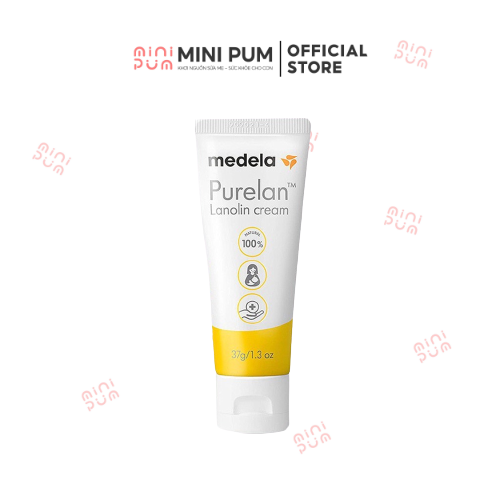 Kem bôi nứt đầu ti Medela Purelan Lanolin 100 chiết xuất từ mỡ cừu nguyên chất 37g