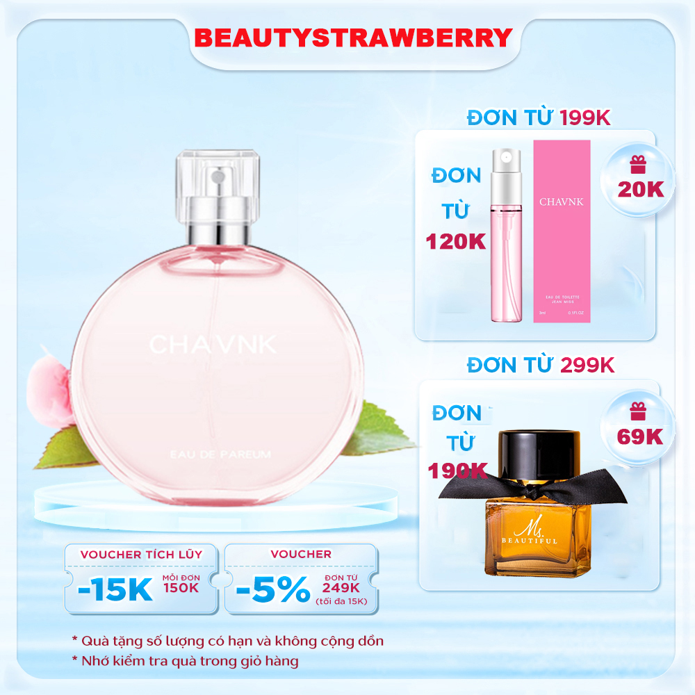 Xịt Thơm Body Mist Chank Hương Thơm Ngọt Nhẹ Nhàng, Dịu Dàng, Khiến Chàng Say Đắm, Thể Tích 50ml