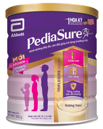 Sữa bột Pediasure hương vani 1.6kg