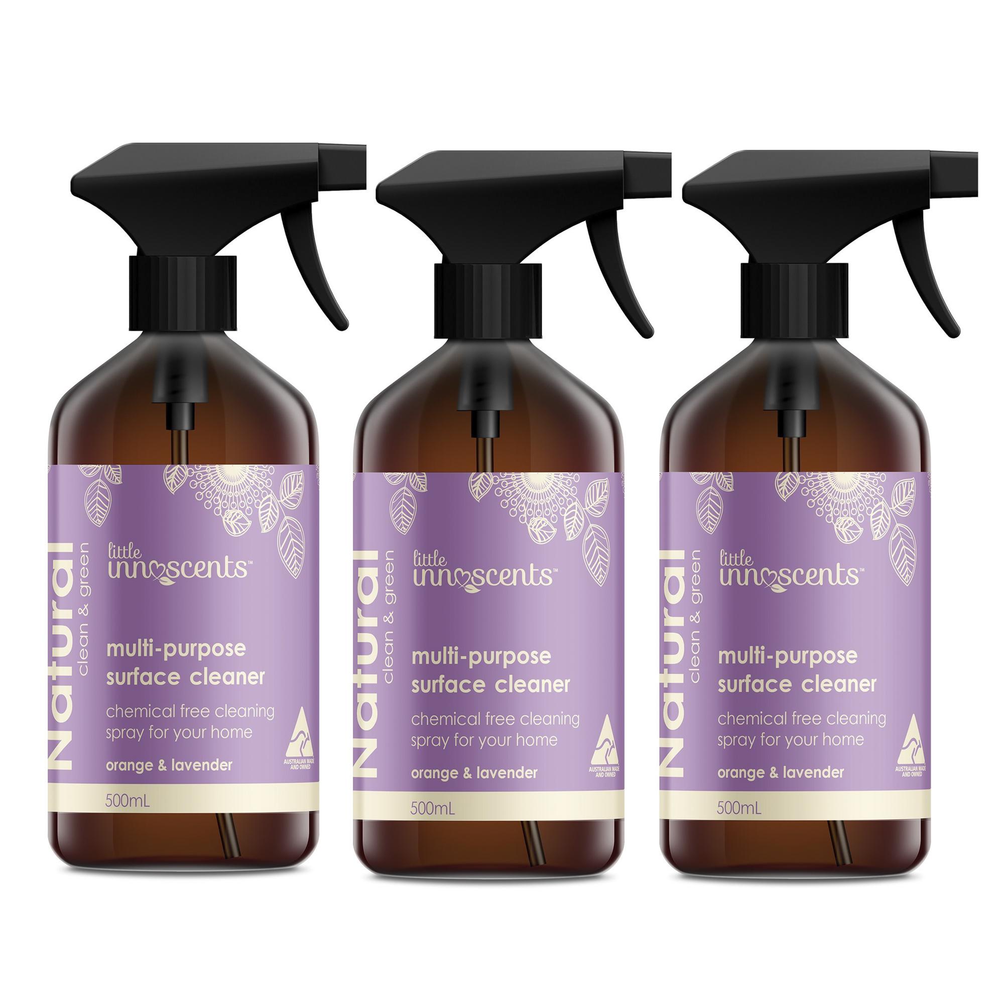 Nước xịt vệ sinh bề mặt đa năng Little Innoscents Mùi Oải hương 500ml (Bộ 3 chai)