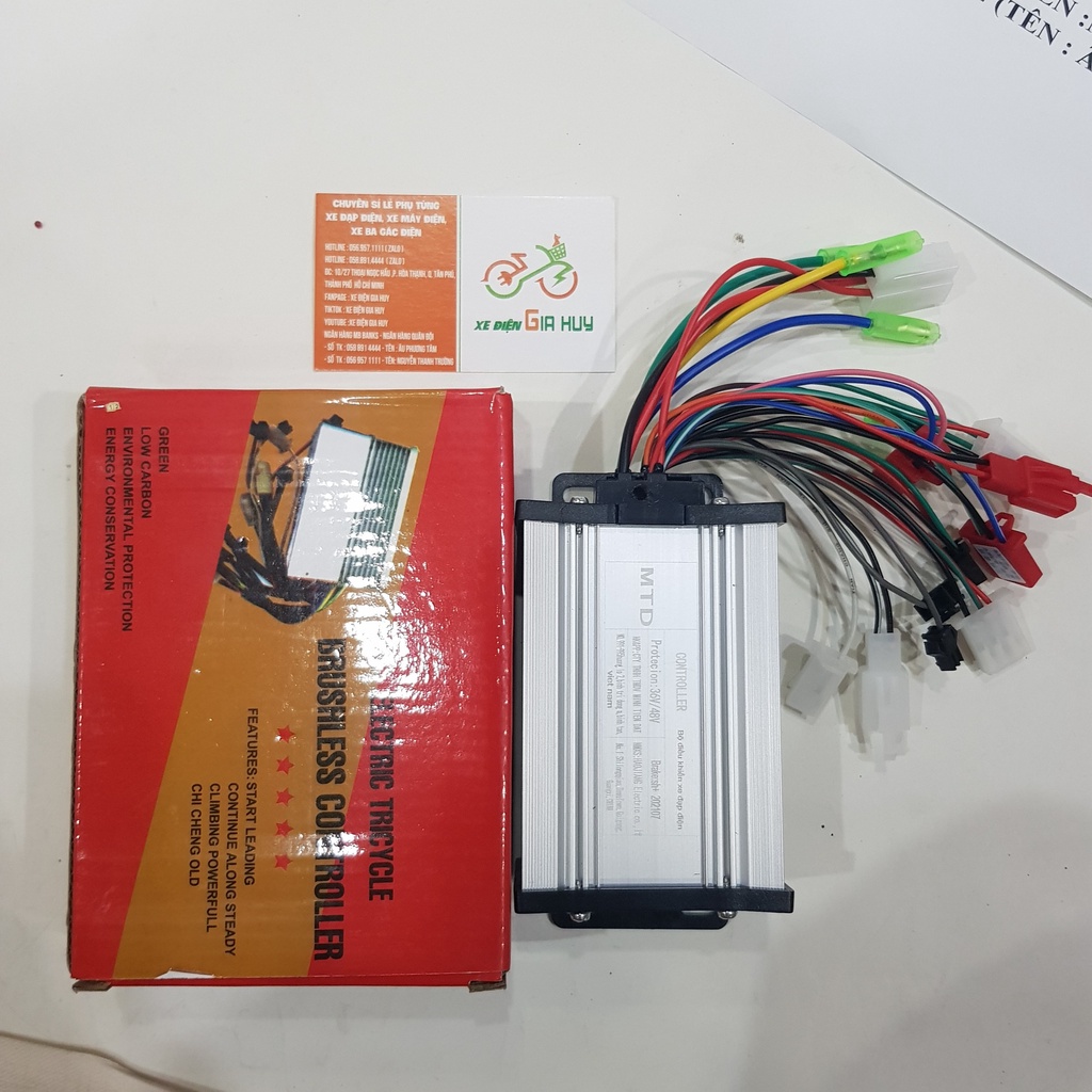 Bo ic 36v-48v 350w bộ điều khiển mtd xe đạp điện electric bike gia huy