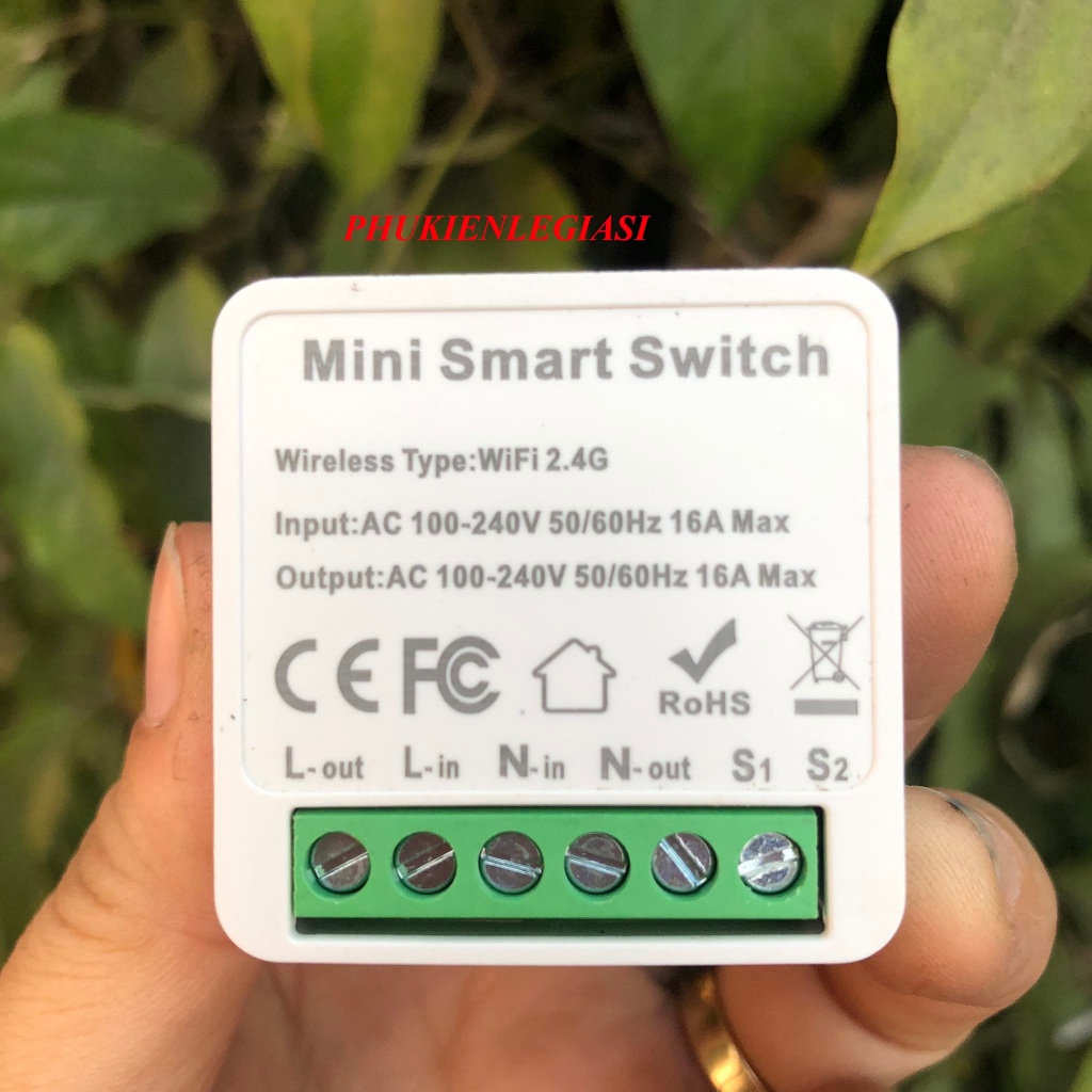 Công tắc Wifi tuya và smartlife dòng 16A điều khiển các thiết bị trong gia đình ngôi nhà thông minh