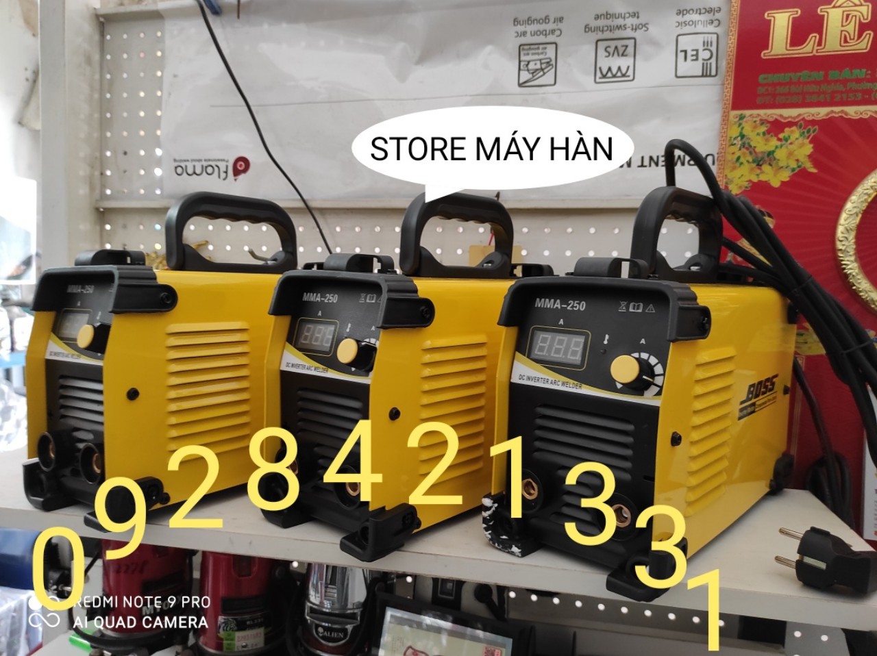 Máy hàn điện tử BOSS Chính Hãng 250A BẢO HÀNH ĐIỆN TỬ _ Hàng Công ty Boss IDS Việt Nam