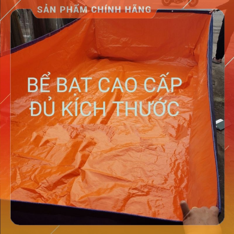 Bể bạt nuôi ốc, ếch, lươn đủ kích thước
