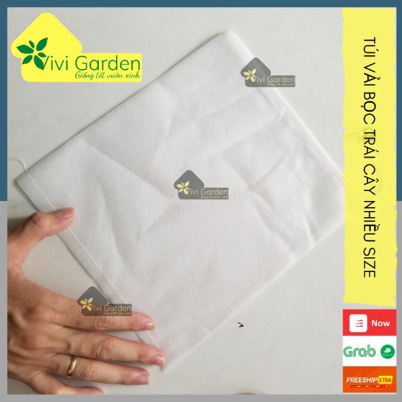 Combo 10 Túi Bọc Trái Dưa Lê, Dưa Lưới, Ổi, Mướp, Na.. Túi Bao Trái Cây Có Nhiều Size Có Thể Sử Dụng Được Nhiều Vụ