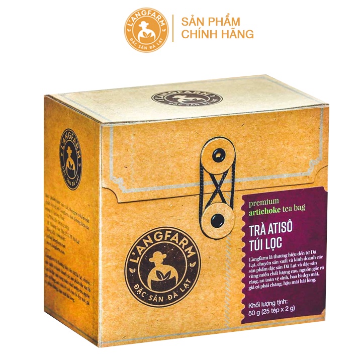 L'angfarm - trà atisô túi lọc - đặc sản đà lạt