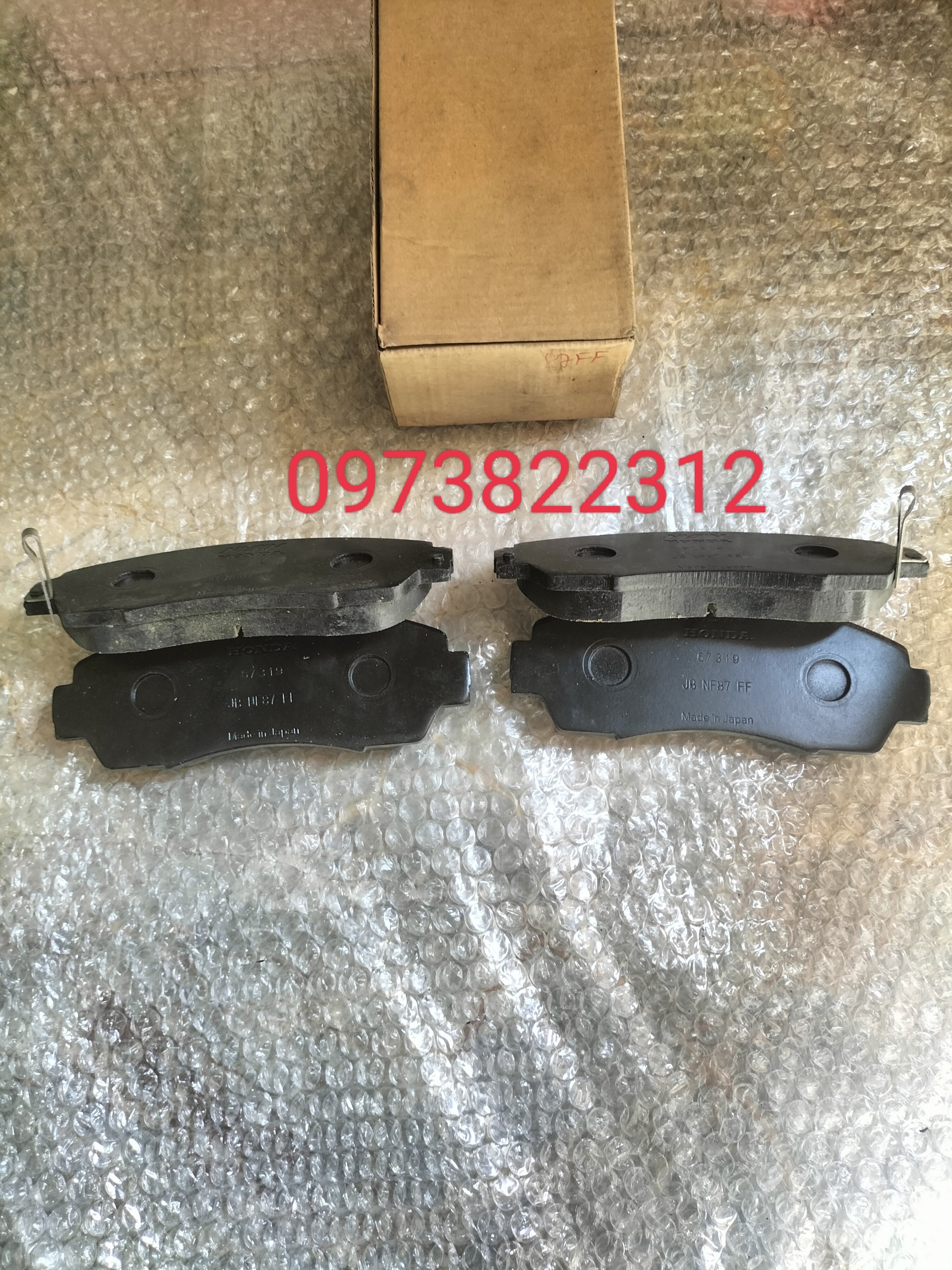 Má phanh trước crv 08-12, accord 08-12, rdx 07-12 oem