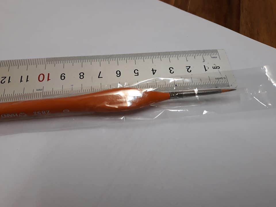 Cọ vẽ Hand, các số