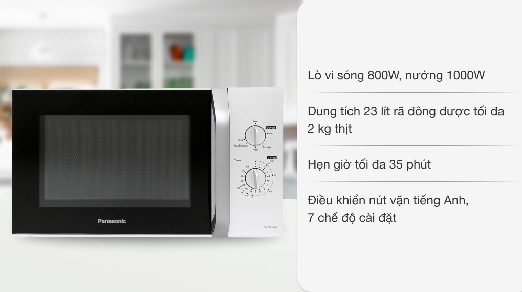 Lò vi sóng Panasonic NN-GM34JMYUE