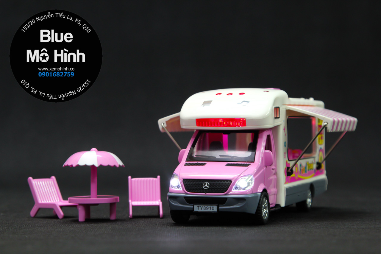 Blue mô hình | Mô hình xe bán hàng di động 1:32