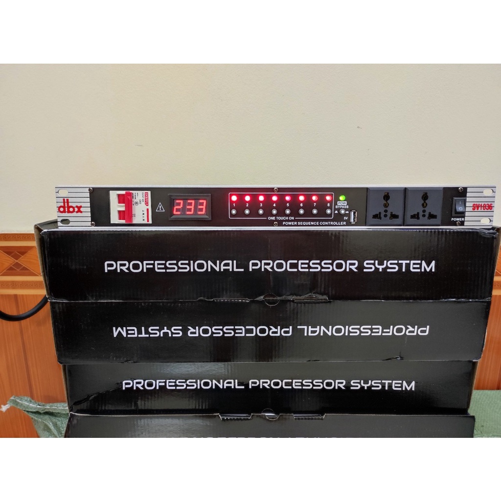 Quản lý nguồn điện dbx sv1036, quản lý điện có lọc nguồn chống nhiễu