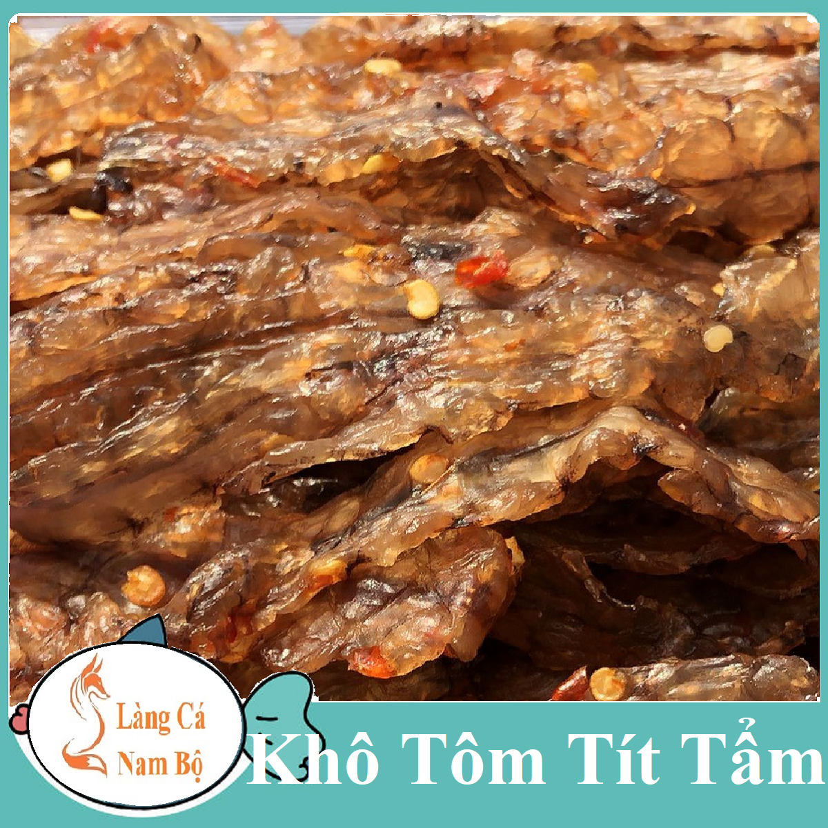 500gr tôm tít tẩm vị thượng hạng con nguyên đẹp từng miếng - làng cá nam bộ