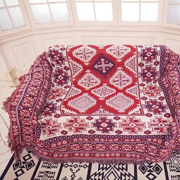 Khăn phủ sofa, thảm nhập khẩu cao cấp hk189
