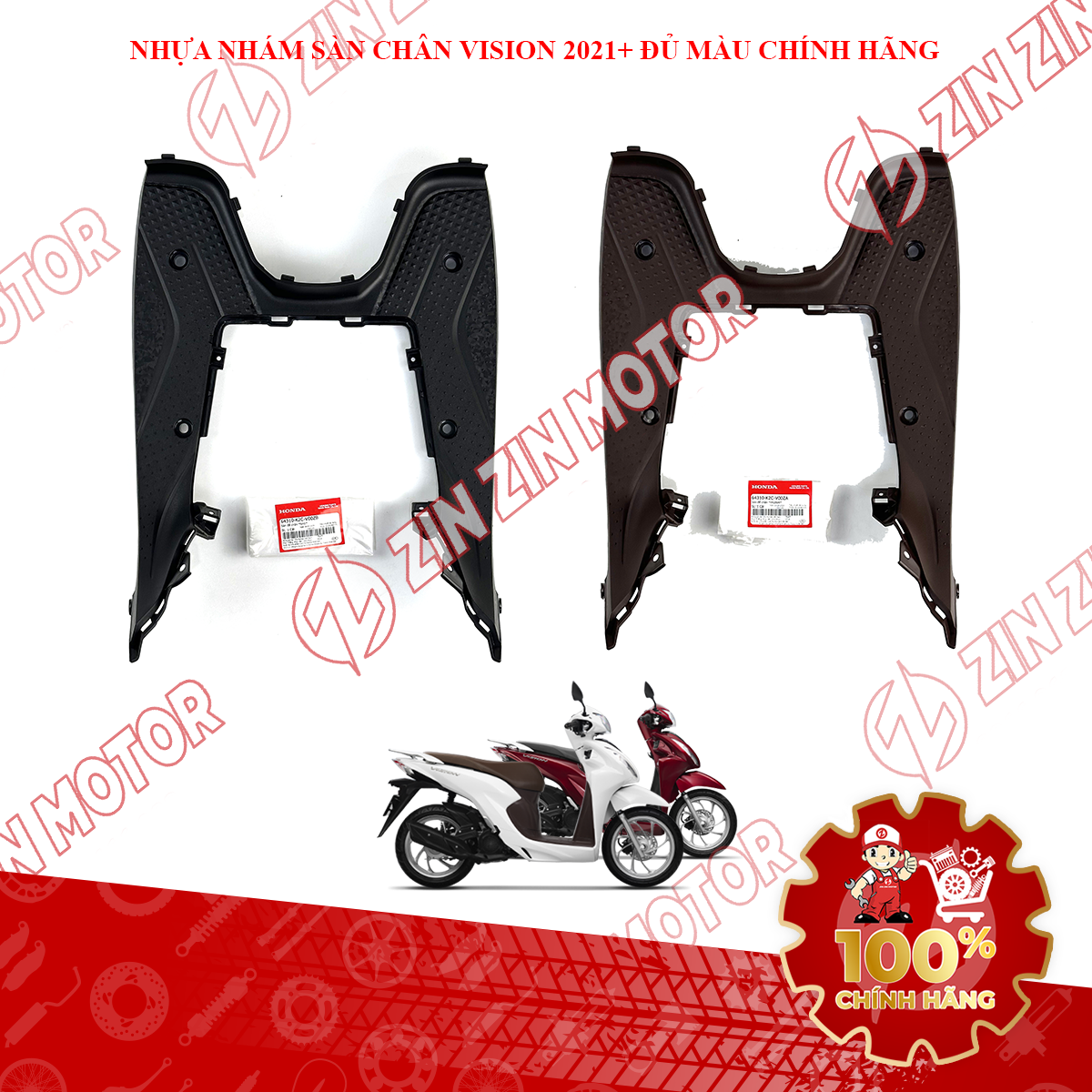 Nhựa Nhám Ốp Sàn Để Chân Vision 2021 2022 2023 2024 64310-K2C-V00ZB, 64310-K2C-V00ZA Chính Hãng - ZZM