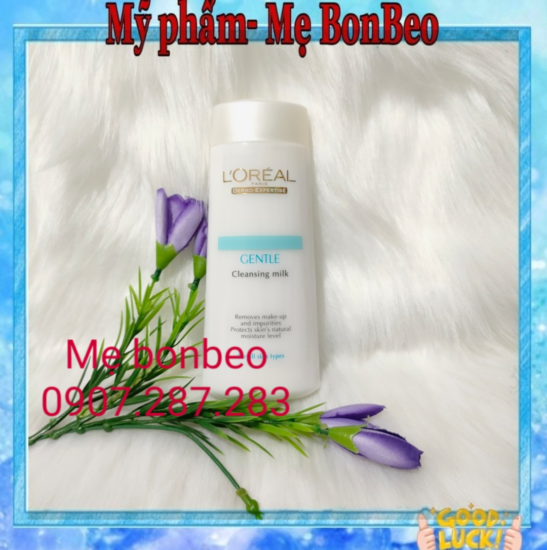 Sữa tẩy trang Loreal Gentle Cleansing Milk 200ml