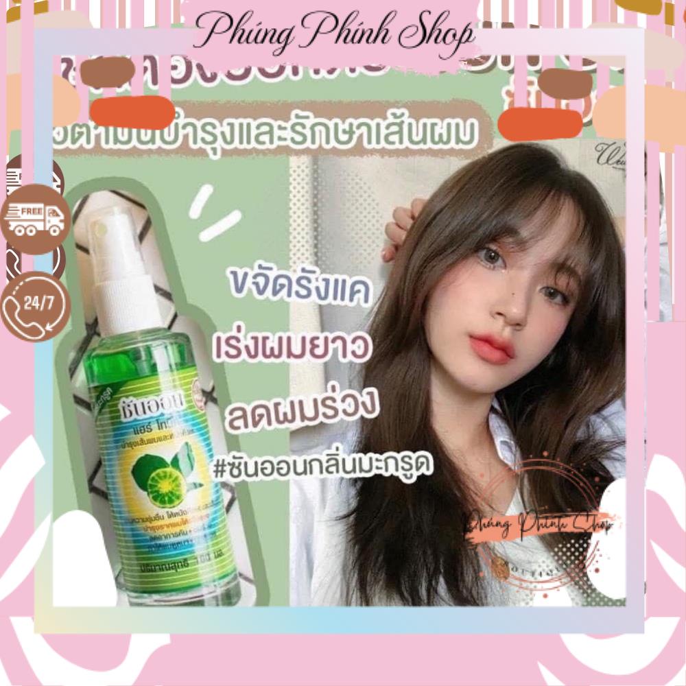 Xịt tinh dầu bưởi Thái Lan kích thích mọc tóc