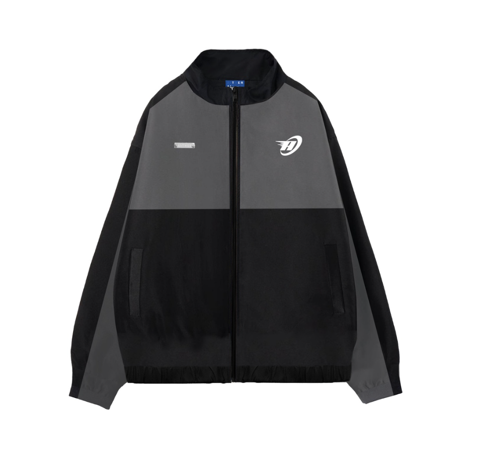 Aither studio áo khoác jacket dù unisex form rộng