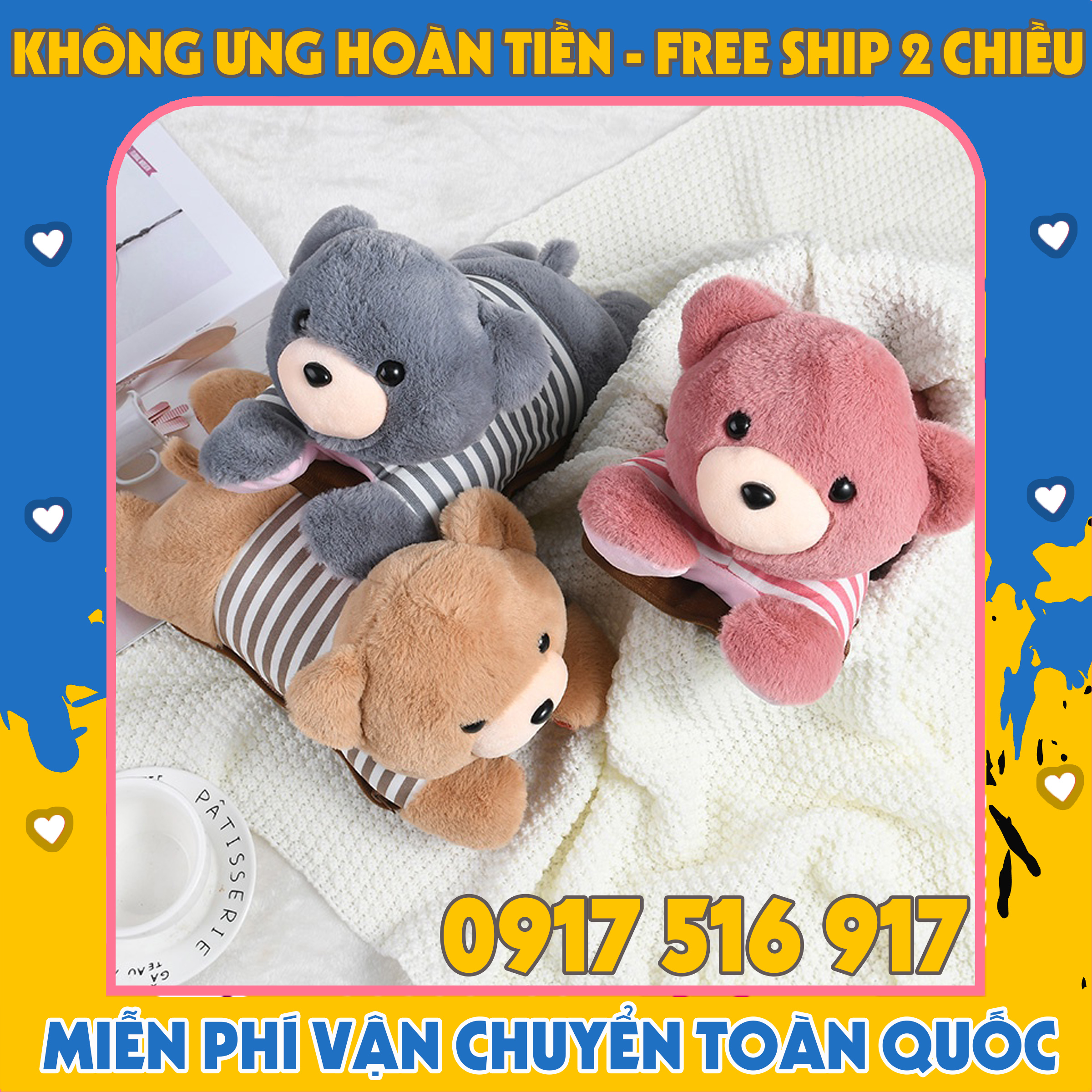 Túi sưởi cầm tay hình thú - Máy sưởi ấm hình thú, túi sưởi ấm - túi chườm tay hình thú cưc cute- bảo hành 2 năm
