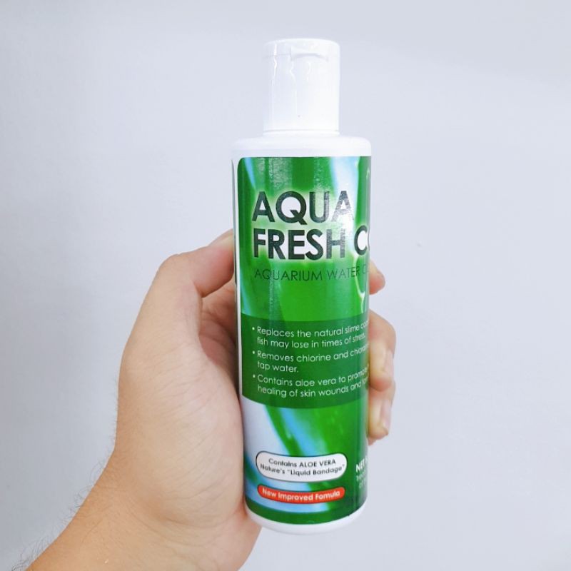 Aqua Fresh Coat 100ml - 250ml | Dung dịch khử Clo - Giảm Tress - Giúp Phục Hồi Nhanh Vết Thương Cho Cá