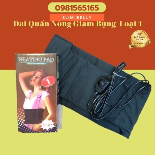 Đai quấn ủ nóng giảm mỡ bụng hàng Việt Nam, Bảo hành 6 tháng