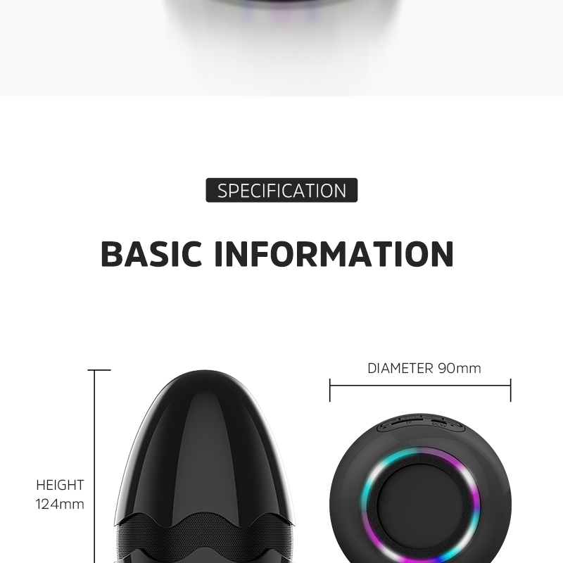 Loa Bluetooth không dây mini di động Loa không dây rảnh tay Hộp âm thanh