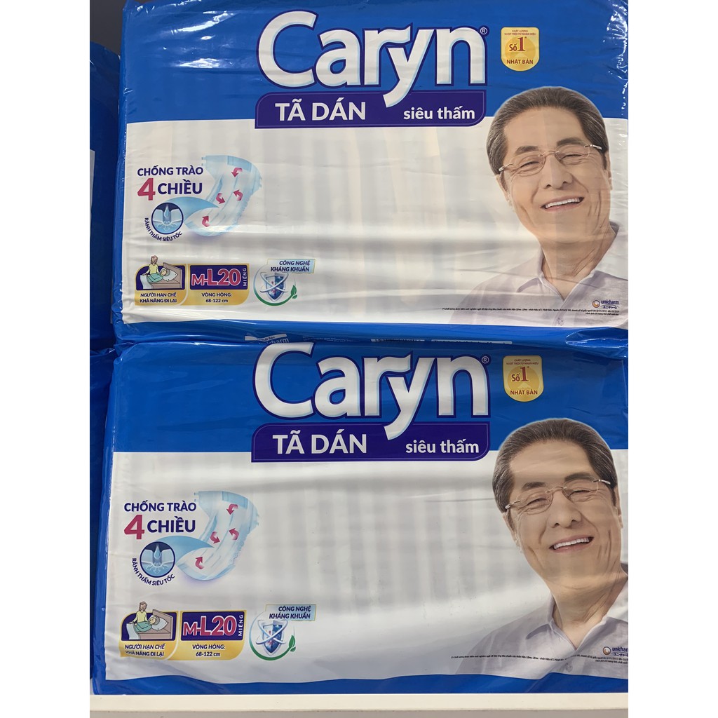Tã dán người già Caryn size ML20