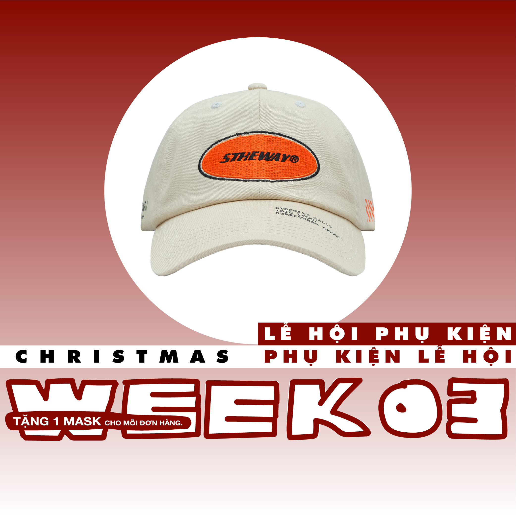 5THEWAY® /oval/ UNSTRUCTURE WASHED DAD CAP™ in BLEACH SAND aka Nón Lưỡi Trai Vàng Cát