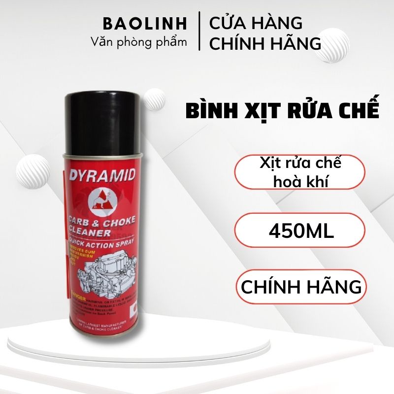 Chai Xịt Rửa Chế - Chai Xịt Chế Lạc Đà, Dung Dịch Tẩy Rửa Chế Hòa Khí, Dyramid 450ml- Vanphongpham.baolinh