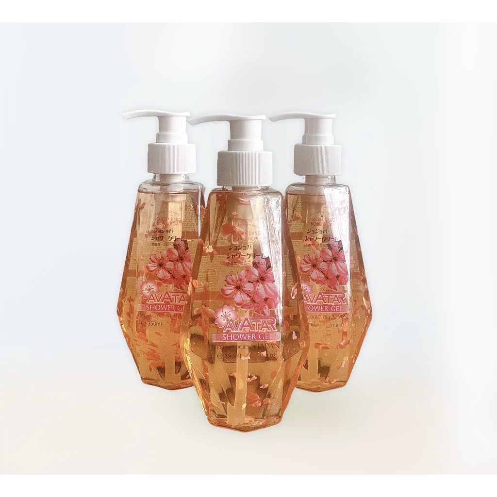 Sữa tắm jojoba thơm mịn da avatar jojoba shower gel 350ml konbini_japan_shop
