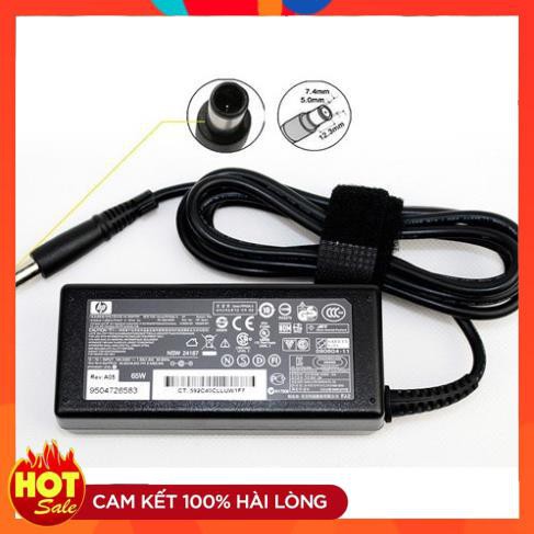 Hàng mới  SẠC Adapter Laptop HP CHÂN KIM TO 18.5V - 3.5A - 65W Tặng kèm