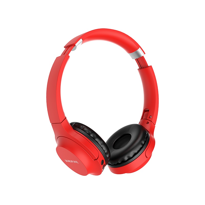 Borofone tai nghe trùm tai bluetooth bo6 có khe cắm thẻ nhớ