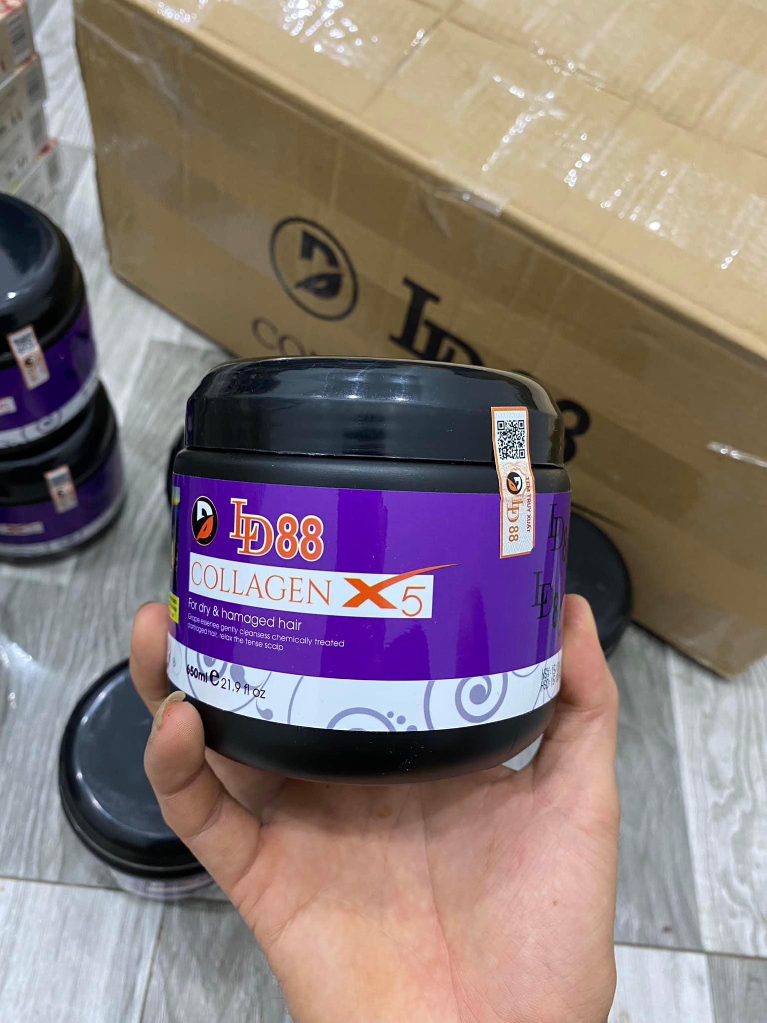 Collagen tươi x5 ld88 siêu đặc phục hồi tóc