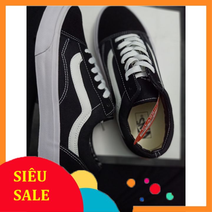 Giày Vanss Vault Cho Nam Nữ, Giày Đế Thấp Phong Cách Cổ Điển