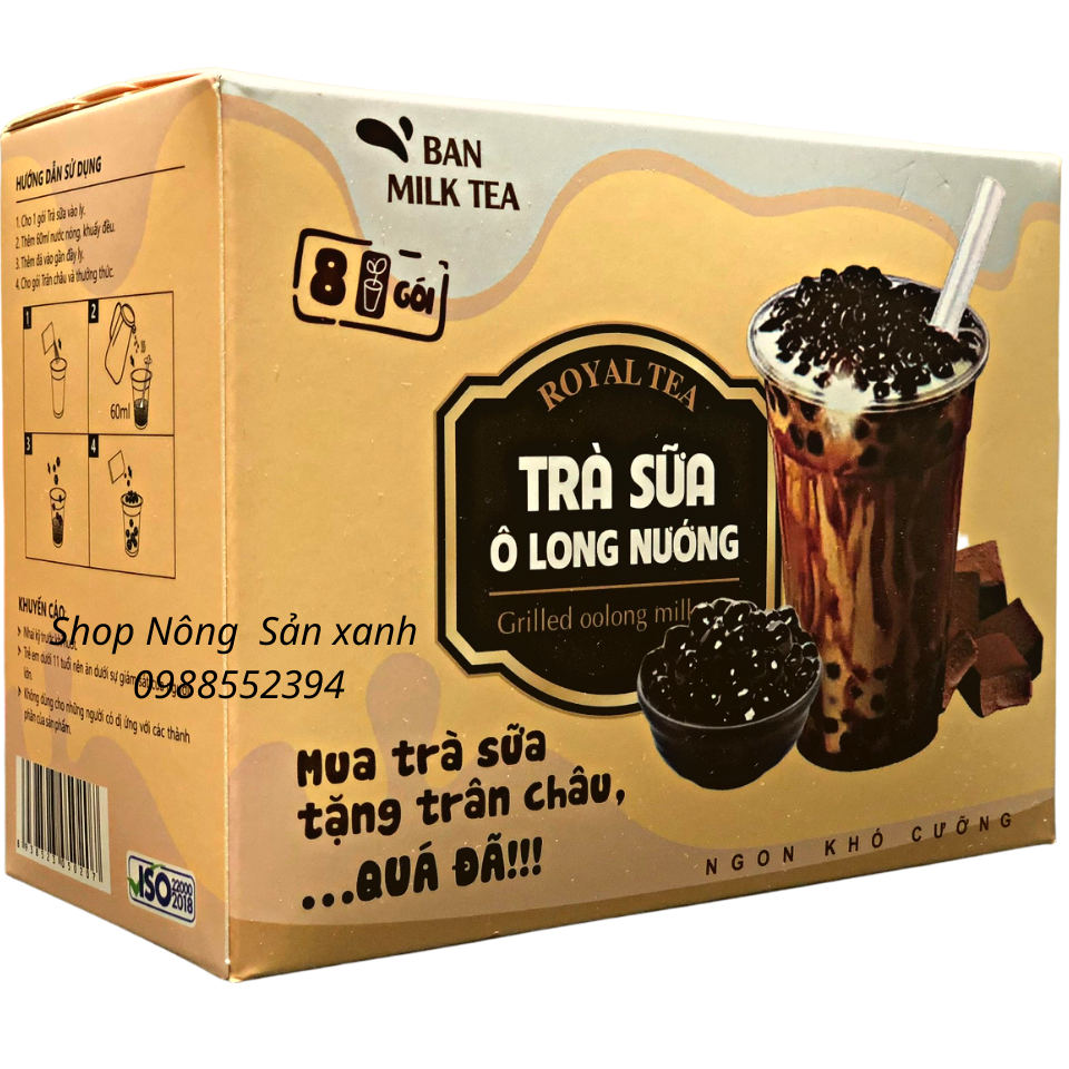 Trà sữa ô long nướng date 14/07/2022