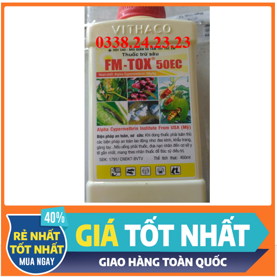 FM-TOX 50EC – THUỐC TRỪ SÂU CHO CÂY TRỒNG