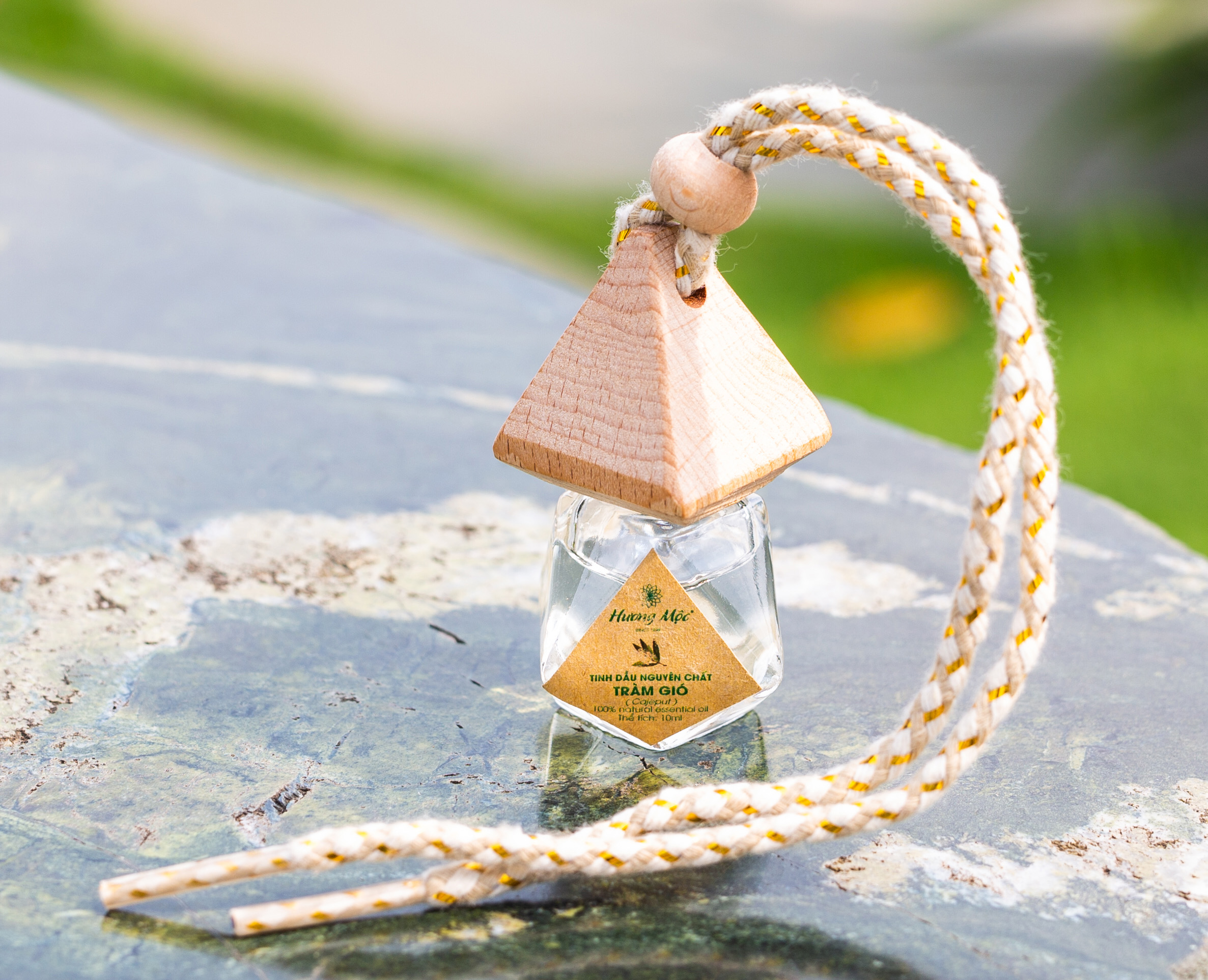 Tinh dầu Tràm Gió Hương Mộc treo xe, treo phòng | Cajeput Essential Oil - có kiểm định chất lượng