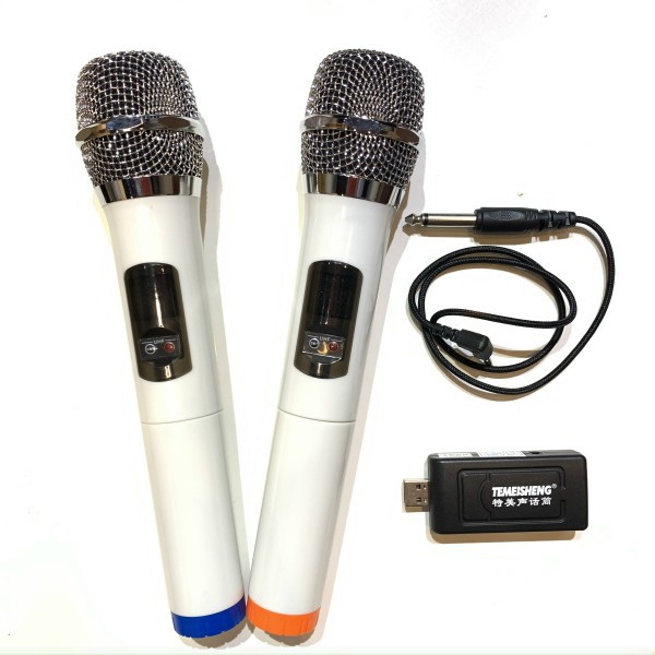 Micro không dây đa năng temeisheng w-58 chuyên dùng cho loa kéo, ampli, mic hút ít hú hát karaoke cực nhẹ