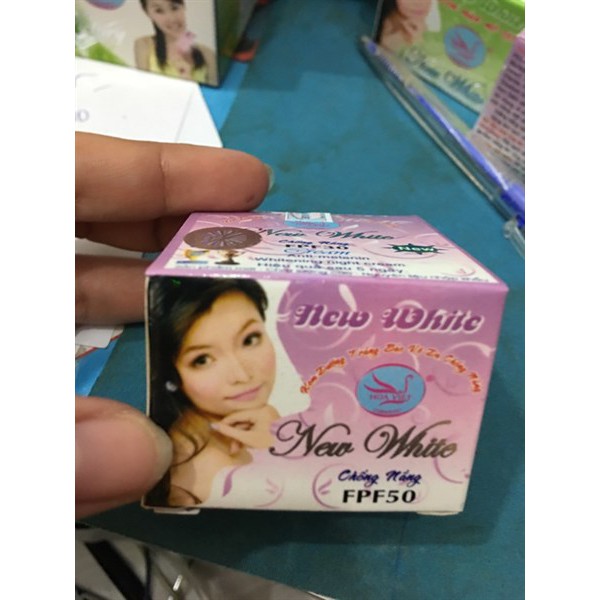 Kem Hoa Việt Dưỡng Trắng Chống nắng New White 6g