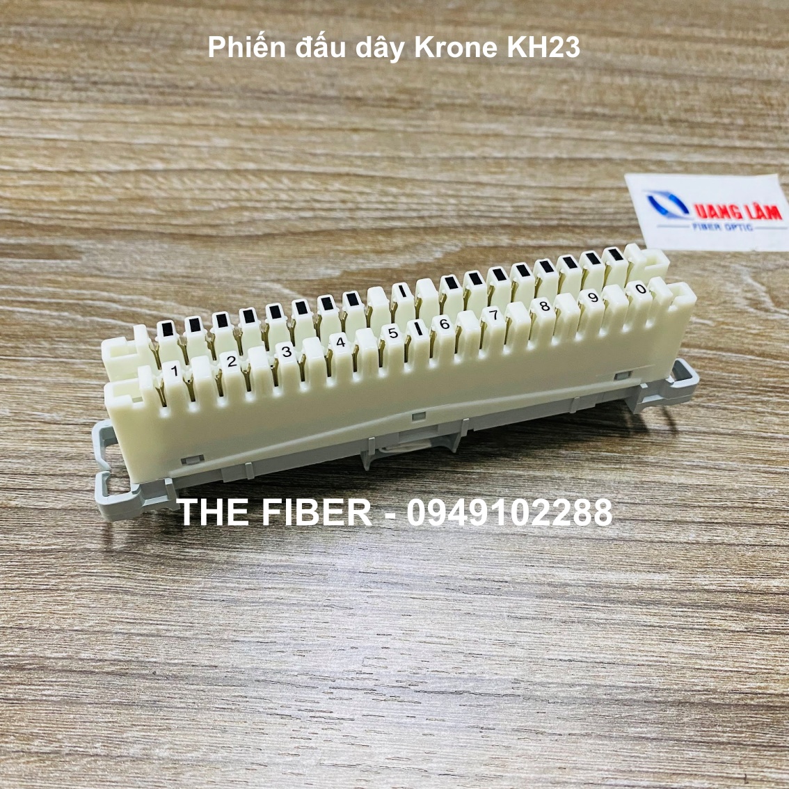 Phiến đấu dây Krone điện thoại 10 đôi 10x2