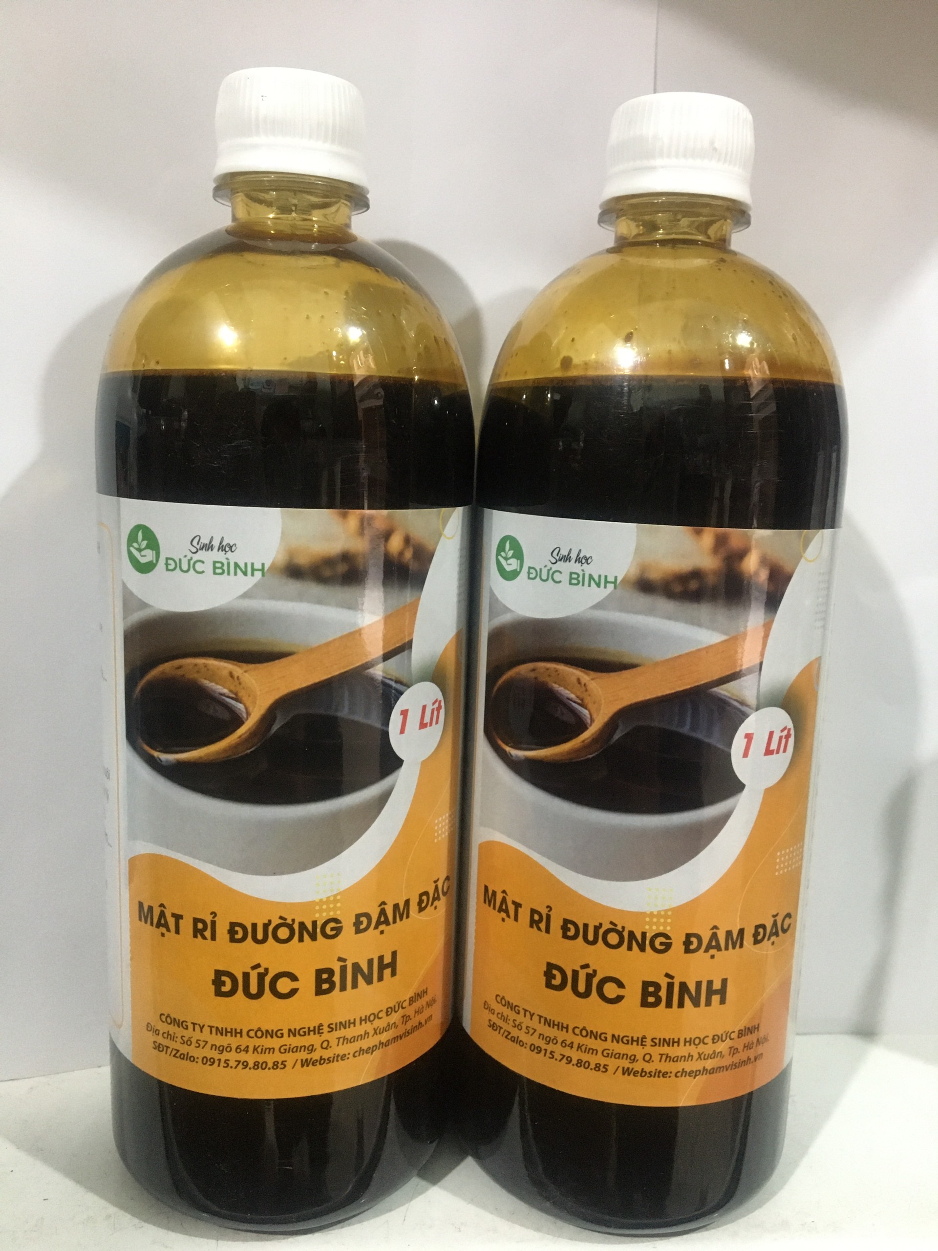 Mật rỉ đường đậm đặc chai 1l ủ phân hữu cơ-chế phẩm sinh học đức bình