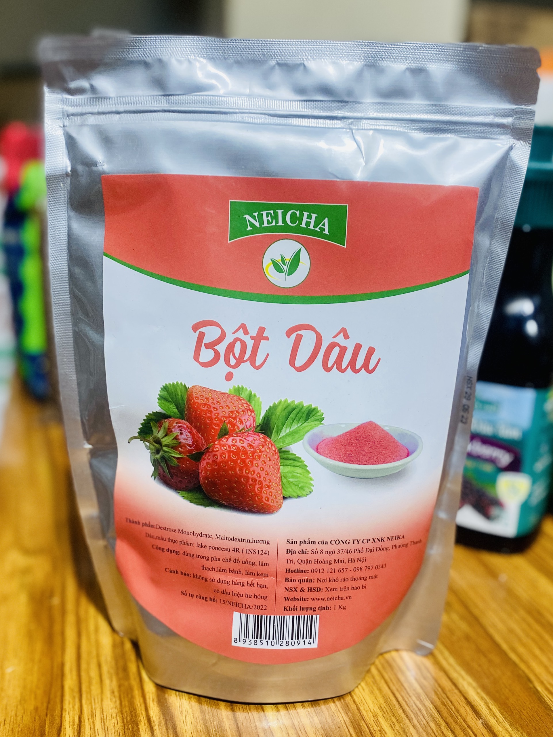 Bột dâu Neicha gói 1kg