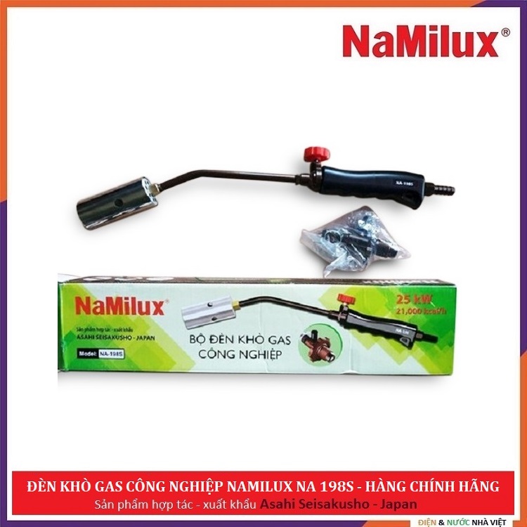 ĐUỐC KHÒ CÔNG NGHIỆP NAMILUX NA - 198S ( DÙNG CHO BÌNH GAS LỚN - CÓ THỂ ĐIỀU CHỈNH KIỂM SOÁT NGỌN LỬA )