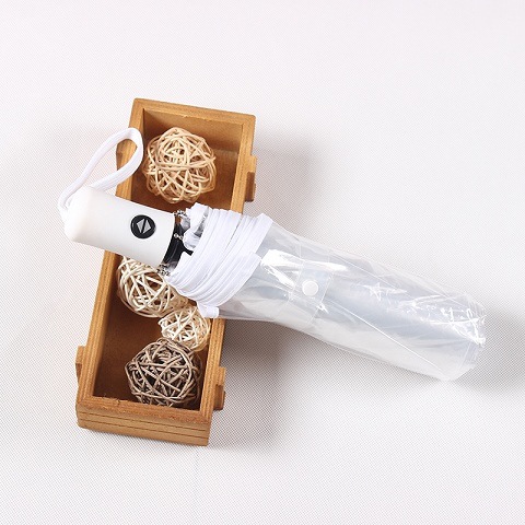 Dù Bấm Che Mưa Ô Che Mưa Trong Suốt Tự Động Đóng Mở Gấp Gọn Chống Thấm TI DO