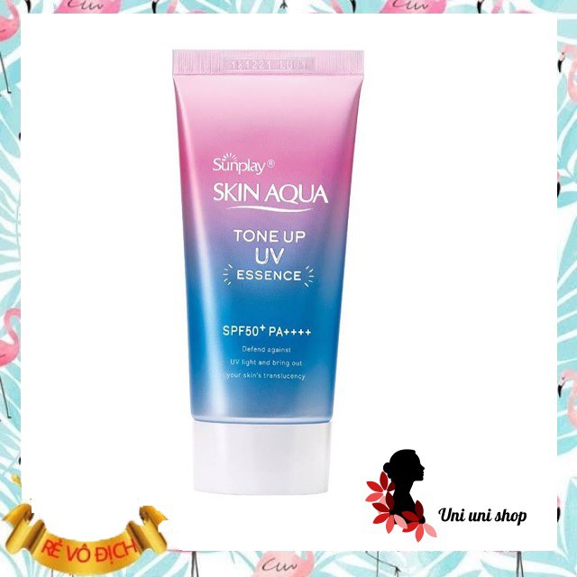 Kem Chống Nắng Nâng Tông Da Skin Aqua Nhật 80G