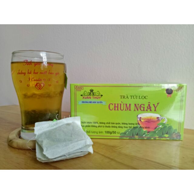 [HCM]Trà Túi Lọc Chùm Ngây Moringa Xuân Thủy Hộp 100 Gram (50 Túi)-Sản Phẩm 100% Thiên Nhiên