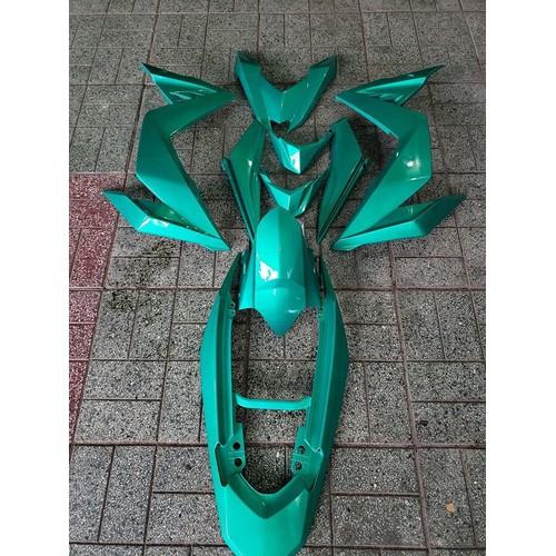 Chai sơn Samurai màu xanh lá candy Y017