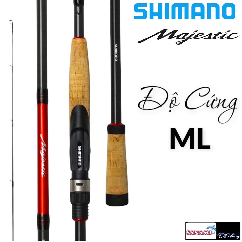 Cần câu máy chính hãng shimano cm03 độ cứng ml chuyên câu lure săn hàng khủng - sanami fishing