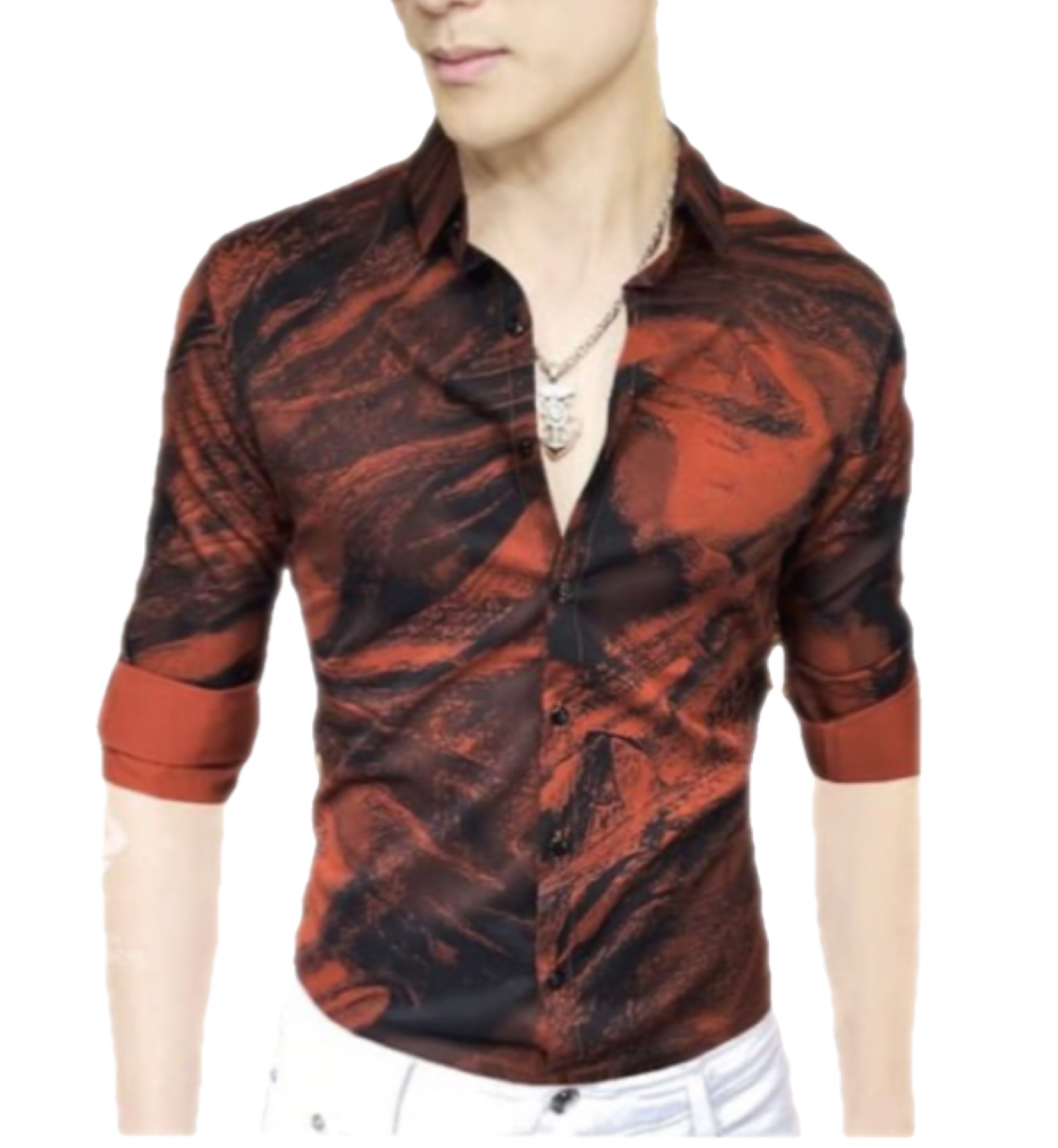 [HCM]Áo sơ mi nam HỌA TIẾT 3D LOANG LỔ 3 MẪU cao cấp 1986