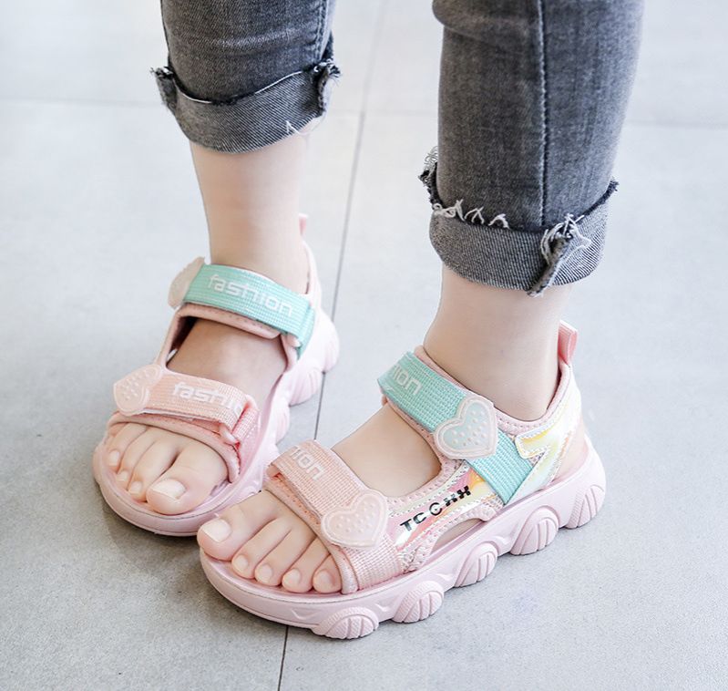 Sandal cho bé gái, xăng đan & dép bé gái dt124