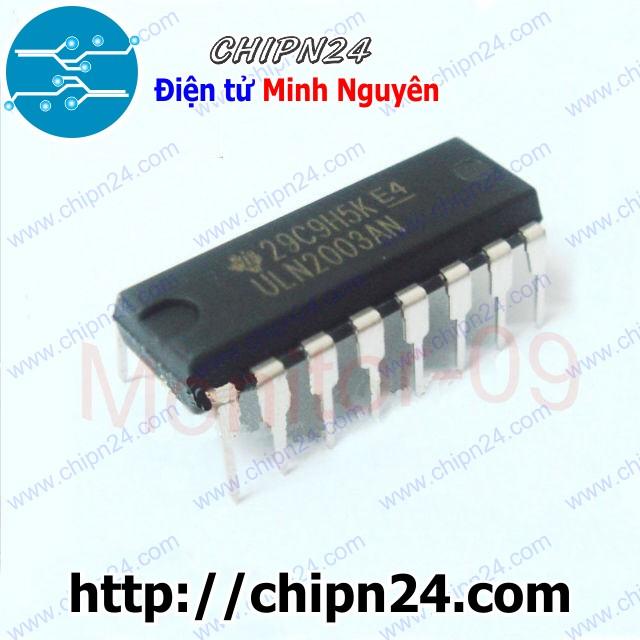 [4 con] (DIP) IC ULN2003 DIP-16 (ULN2003AN 2003)